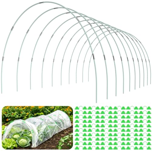 Lavendex 60Pcs Greenhouse Hoops for Raised Beds, Rust-Free Fiberglass by Lavendex - Used condition - US$24.32