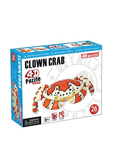 TEDCO Clown Crab 4D Puzzle