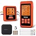 Produktbild Grillthermometer kabellos Fleischthermometer, TM40 Bratenthermometer mit 4 Temperaturfühlern, FNST Bildschirm 490FT Fernbereich Grill thermometer digital für BBQ Grill Smoker SteakMit EPP Kasten