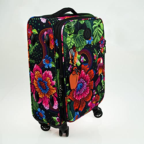 Mala Me Leva Farm, Feminina, Florescer Black. Tam. P