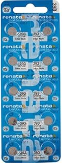 10 x Renata Swiss 393 Watch Batteries, 0% Mercury equivilate SR754W