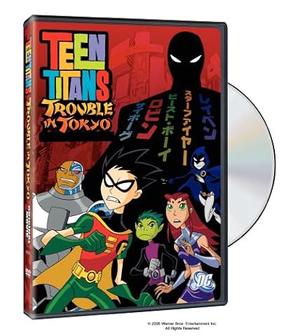 Teen Titans Trouble In Tokyo Usa Dvd Amazon Es Greg Cipes Scott Menville Khary Payton Tara Strong Hynden Walch Keone Young Cary Hiroyuki awa Janice Kawaye Yuri Lowenthal Robert Ito Michael Chang Matt Youngberg
