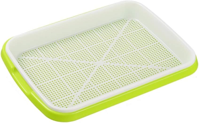 1PC Seed Sprouter Tray, Seed Germination Tray,Sprouter Nursery Tray Double-Layer Soilless Culture Beans Hydroponic Nursery Tray Seedling Tray