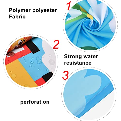 Ikfashoni 4 Pcs Kids Truck Shower Curtain Set With Rugs, Toilet Lid Cover And Bath Mat, Cartoon Train Excavator Shower Curtain With 12 Hooks, Colorful Airplane Ship Print Shower Curtains For Bathroom #TOP3