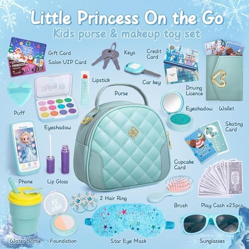 Hohosunlar Toddler Purse for Girl Gift 3 4 5 6 7 8, Girl Purse Accessories - 1