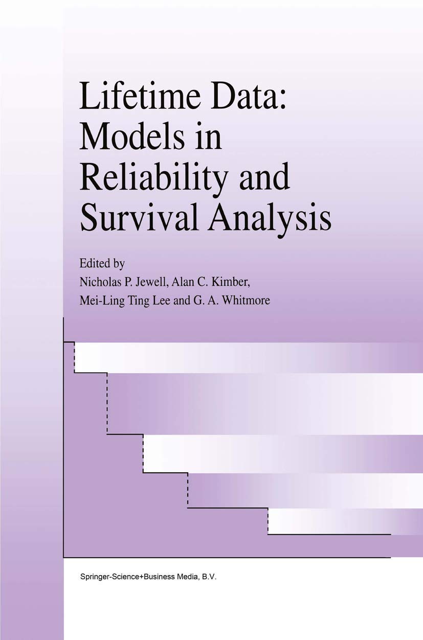 Amazon Lifetime Data Models in Reliability and Survival Analysis Jewell, Nicholas P