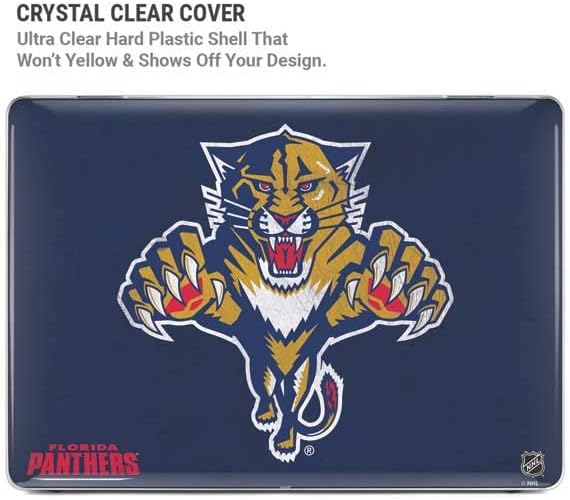 Skinit Case + Skin Compatible with MacBook Pro 14in (2021) - Officially Licensed NHL Florida Panthers Distressed Design
