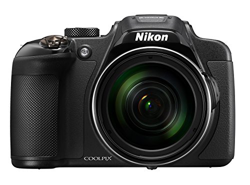 Nikon Coolpix P610 – Cámara compacta de 16 MP (Pantalla de 3″, Zoom óptico 60x, estabilizador híbrido, vídeo Full HD), Negro