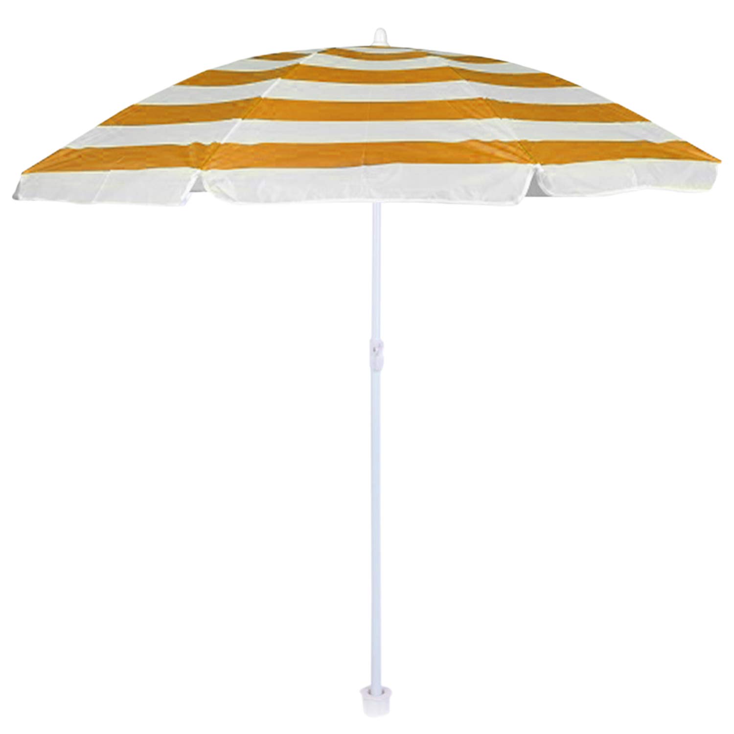 Guaranteed4less Beach Umbrella Parasol Sunshade Sun Garden Shade Portable Camping Outdoor Canopy (Yellow)