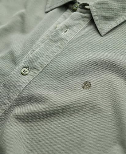 Chemise manches longues en piqué Superdry Vintage Destroy - vue 7