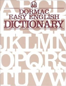 Paperback Dormac Easy English Dictionary Book