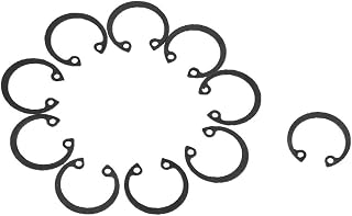 New Lon0167 10 Pcs 12mm Inner 15mm Outer Dia Bearing Internal Circlip Ring(10 Stk. 12mm Innendurchmesser 15mm interner Sicherungsring