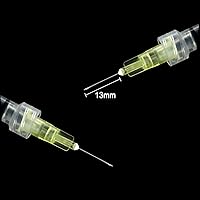 Vista 4 de Aguja desechable Luer Lock 30Ga 1/2 pulgada 13mm 100 unidades (30Ga-1/2IN)