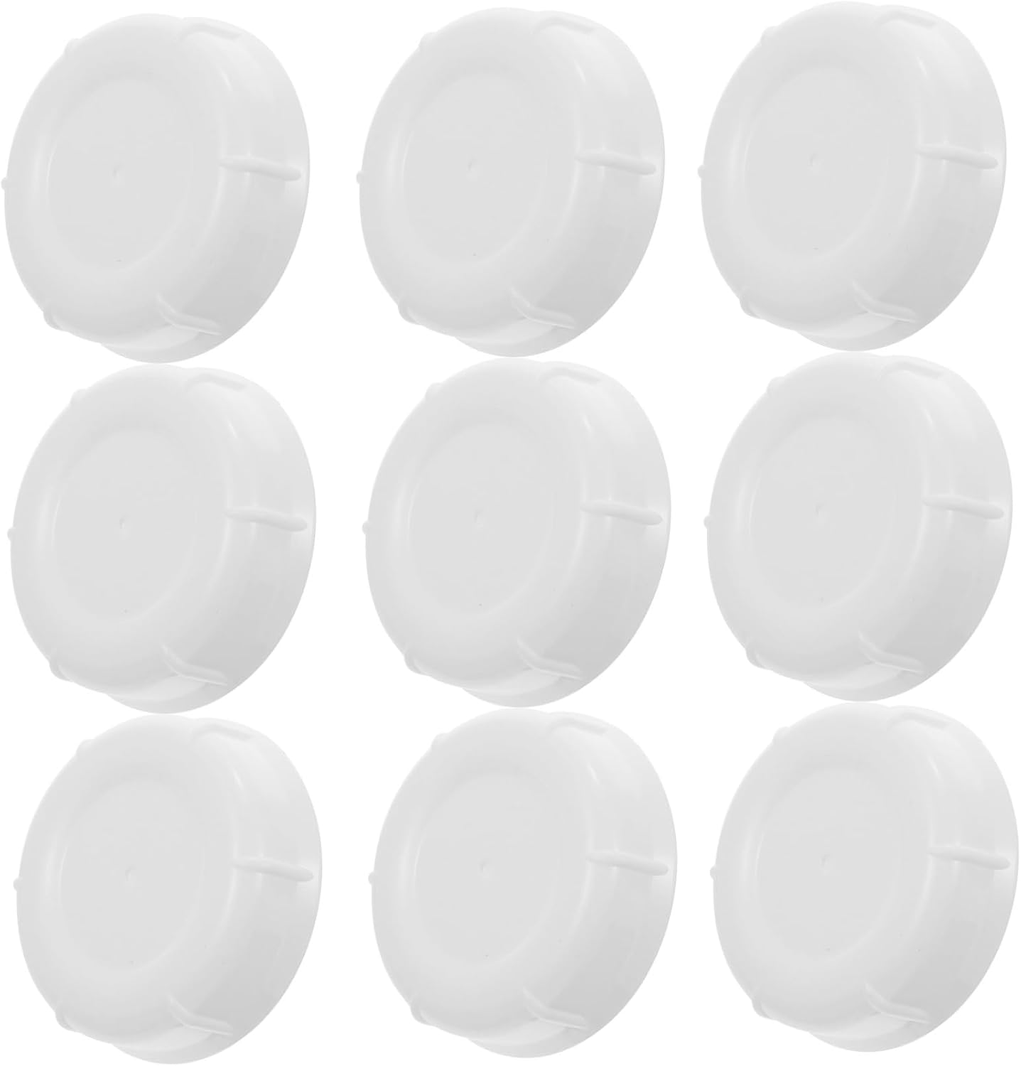 Milk Bottle Screw Caps 10 Pack Reusable Bottle Sealing Discs Elegant Design