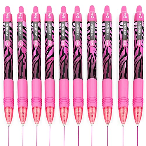 Zebra Z-Grip Smooth stylo rose funky pour organiser votre bullet journal de bureau