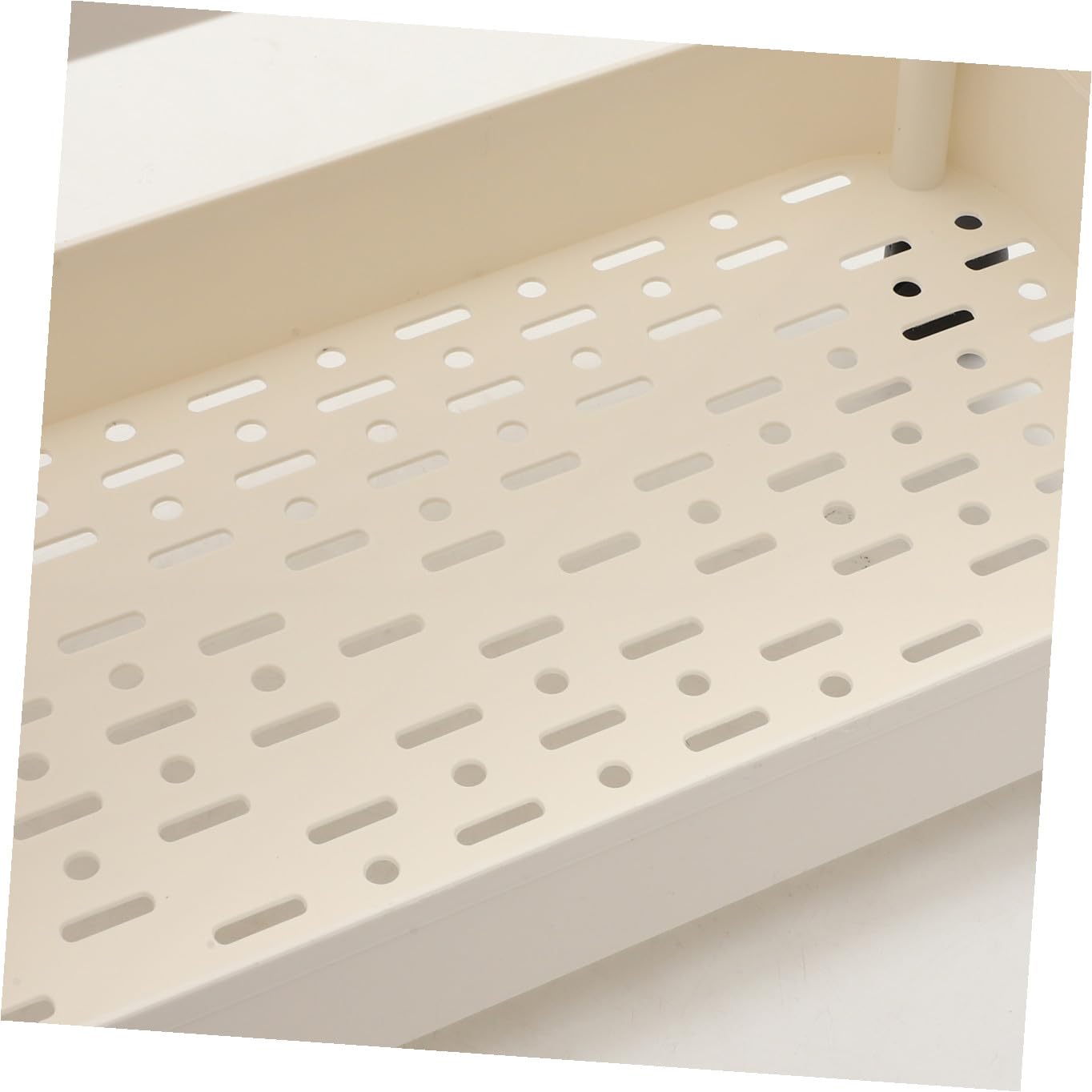 Scaffale Portaoggetti Ruote in Plastica Stabile, Carrello Organizer per Bagno, Cucina e Camera da Letto, Mensola Multistrato per Snack, Libri e Giocattoli, Contenitore Multifunzione la Casa