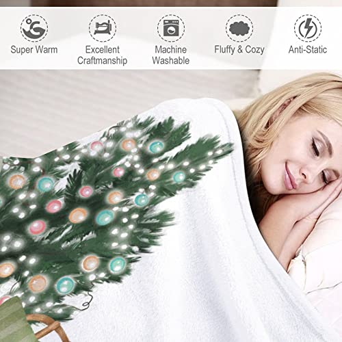 Couverture chaude flanelle lit canapé plaid peluche douce 130x150cm - 4