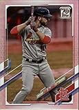 2021 Topps Series 1 Baseball Rainbow Foil #102 Paul DeJong St. Louis Cardinals Official MLB Trading Card