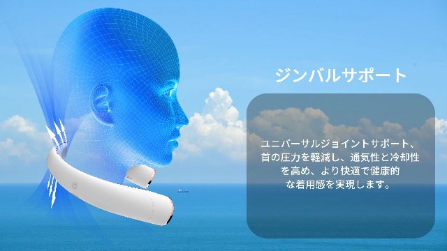Amazon | KENSUKA 首掛け扇風機ネッククーラー、ポータブルクール