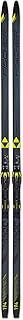 Fischer Superlite Crown EF Nordic Skis Fitness, Color: Gray/Yellow, Size: 184 (N41020V-184) Bindings are not Included