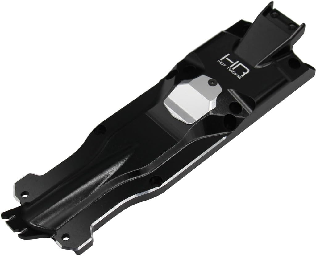 Hot Racing ERVT14X01 CNC 3D Aluminum Center Skid Plate. E Revo 2