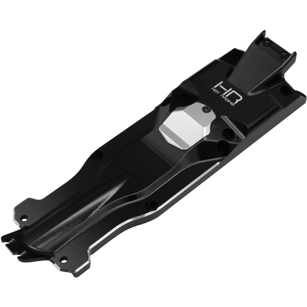 Hot Racing ERVT14X01 CNC 3D Aluminum Center Skid Plate. E Revo 2