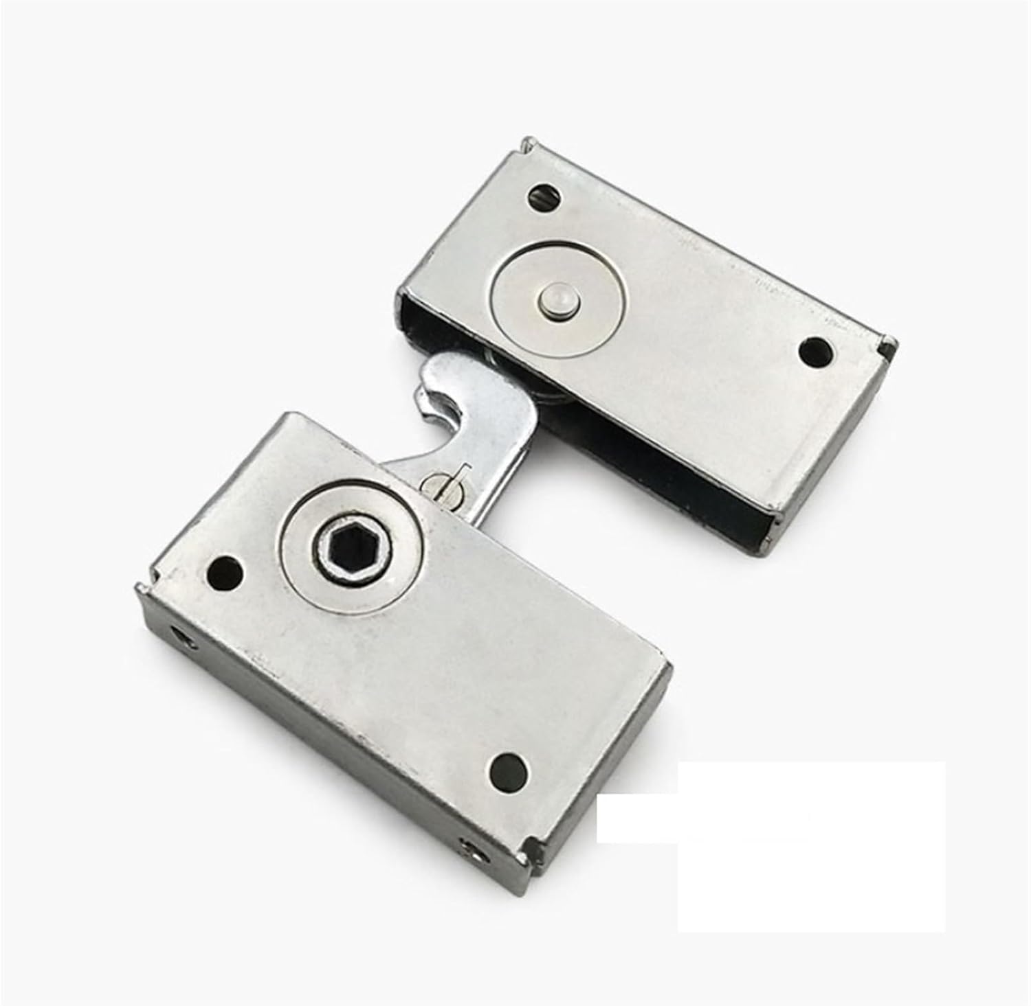 LED Display Electric Bolt Mortise Door Hook Lock Cold Rolled Steel Drop Limit Lock 1Pcs