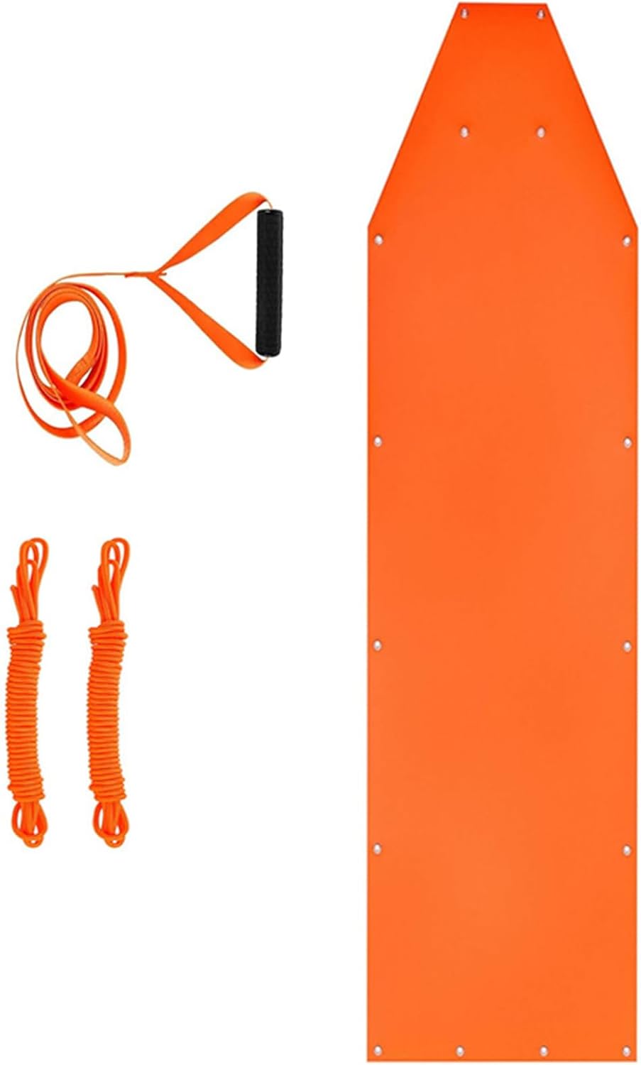 Light Weight Gear Carriers Sleds Hauling Ice Fishing Supply Snow Sledding Pad for Field Transport Portables Game Hauling Sled