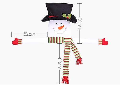 Miniatura 4 de Decoración para árbol de Navidad, muñeco de nieve, adorno para el hogar, árbol de Navidad, decoración colgante para árbol de Navidad