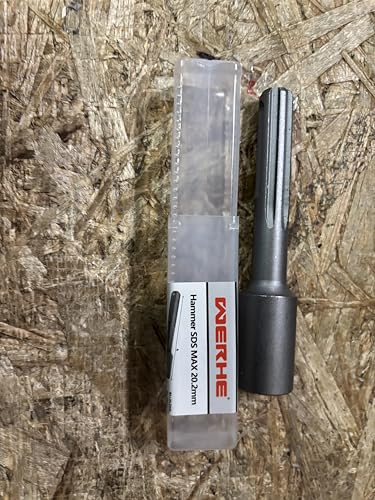 WERHE® Professional SDS Max diameter 20.2mm 165x30mm Earth Nail Driver for Inserting deep Earth electrodes Earthing Earth Rod Earth Electrode - Image 4