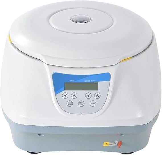 TC-Spinplus-6 ビューティー 低速 PRP 遠心分離機 実験室 PRP 遠心分離機 使用 6 チューブ*15ml 容量 ガラス