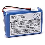 De la casa vhbw vhbw Batería Li-Ion 1000mAh (7.4V) para detector de billetes falsos reemplaza CTMS 1ICP62/34/48 1S1P