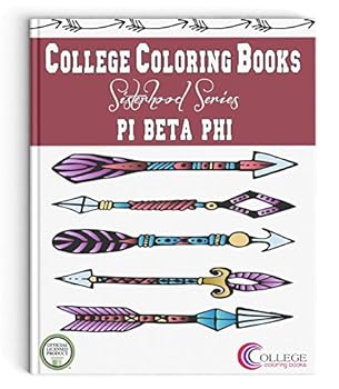 Paperback Pi Beta Phi Adult Coloring Book