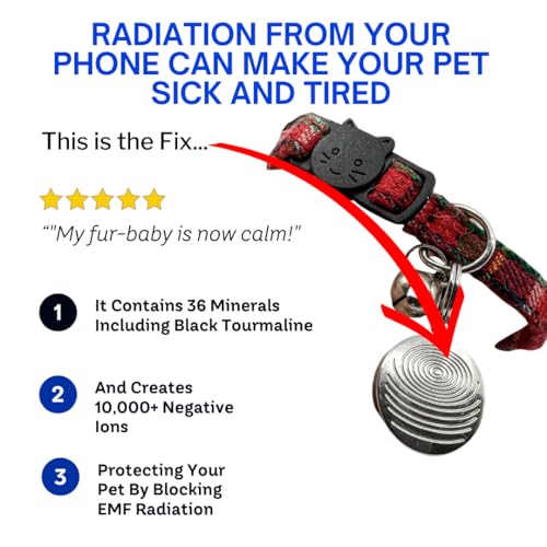 EMF Defense Pet Pendant - Protect Your Furry Friend from Electromagnetic Stress, Creates Focus & Calm, Boosts Immunity, Improves Sleep & Health for All Pets - Image 4