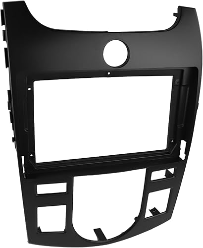 Miniatura 2 de 2 x 9 pulgadas coche estéreo Radio Fascia DVD MP5 Panel Frame Dash Kit de montaje para CeratoForte 2009-2012 (Auto AC)