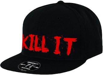 5% Nutrition Graphic Black Red Snapback Flexfit Trucker Hat for Men and Women