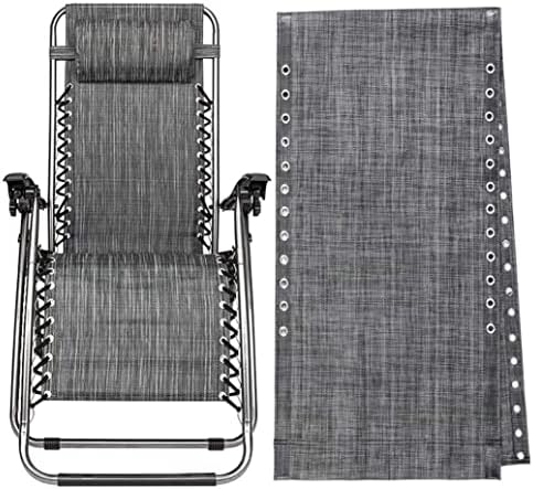 weiyufang Chair Replacement Fabric Lounge Chair Recliners Repair Tool Cloth Part Reclining Mesh Canvas for Outdoor Patio Backyard Beach Pool Lawn Camping