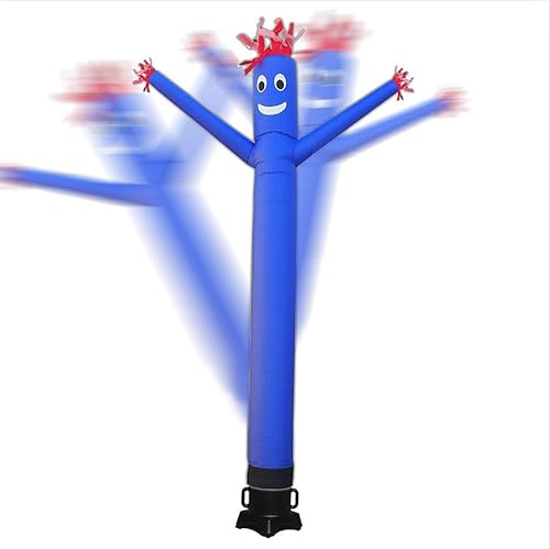 Miniatura 3 de Tubo inflable de 20 pies para hombre, con forma de marioneta de aire, con brazo inflable, accesorio para hombre, para hacer publicidad destacada,