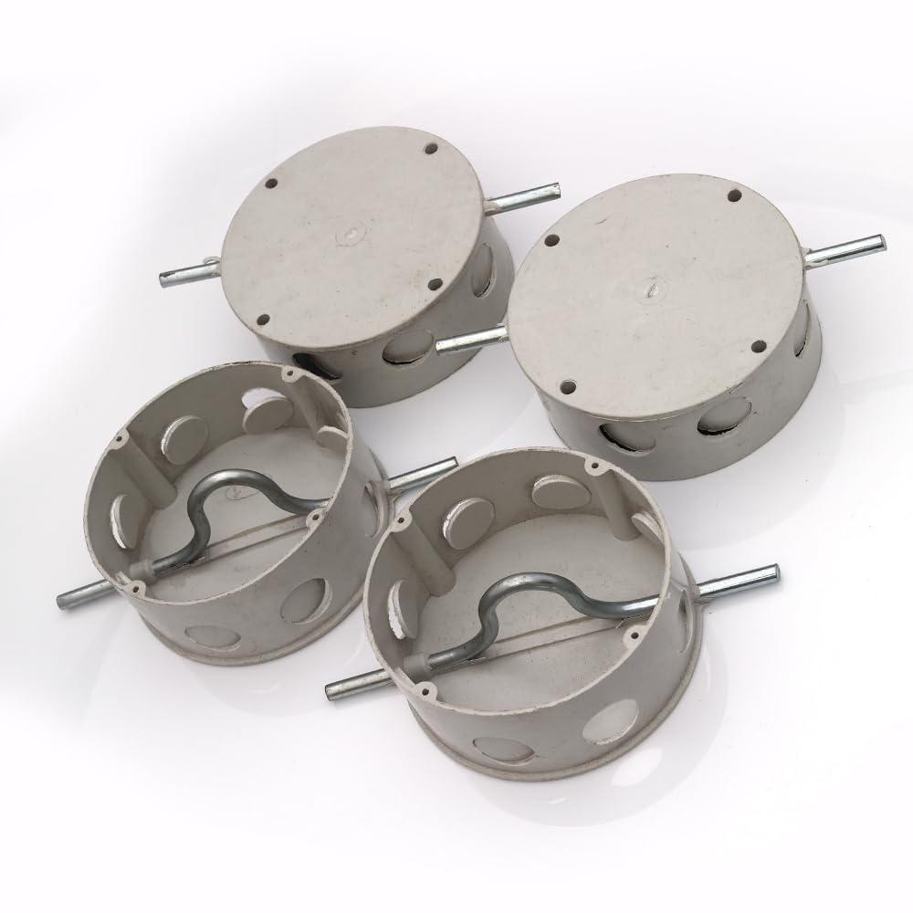 Shree Nandan PVC Fan Box Round Wall Mounted Ceiling Fan Box Highly ...