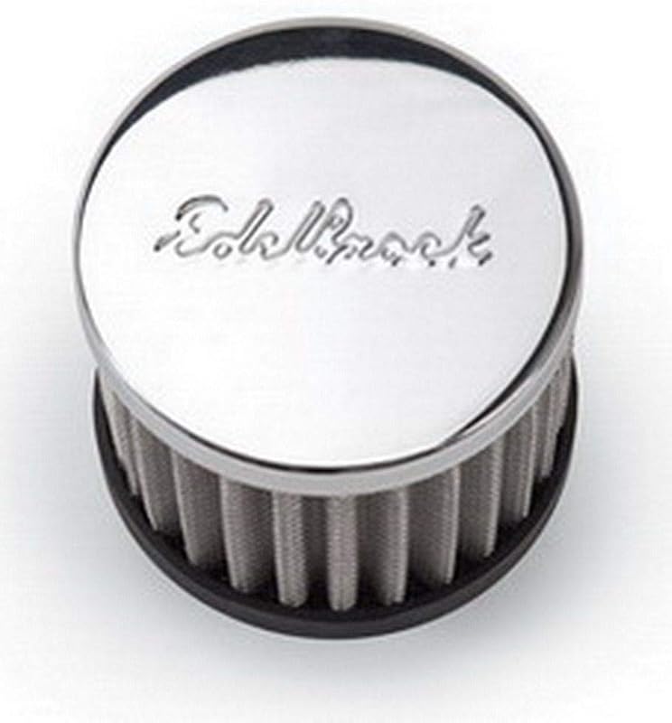 Respiro de tampa de válvulas Edelbrock 4420 cromado – 1 unidade