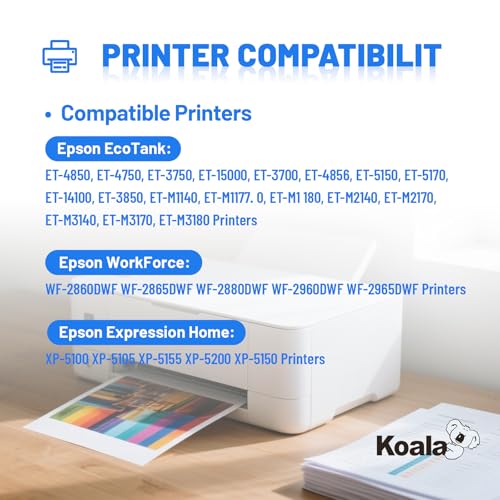 KOALA T04D1 Tinte Wartungsbox Kompatibel für Epson T04D1 T04D100 C13T04D100 Resttintenbehälter für ET-15000 ET-4750 ET-3750 ET-4850 ET-3850 ET-3700 ET-4856 ET-5150 ET-5170 Tintenwartungsbox (2 Pack)
