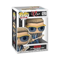 Funko Pop! Rocks: U2 – ZooTV – Adam Clayton – Figurine en Vinyle à Collectionner – Idée de Cadeau – Produits Officiels – Jouets pour Les Enfants et Adultes – Music Fans - Les Beatles, Paul McCartney, John Lennon, RIngo Starr, George Harrison