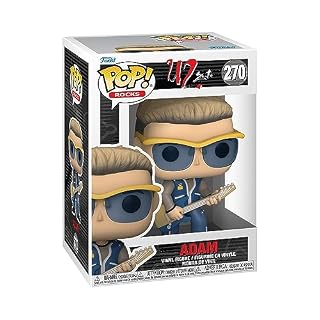 Funko Pop! Rocks: U2 – ZooTV – Adam Clayton – Figurine en Vinyle à Collectionner – Idée de Cadeau – Produits Officiels – Jouets pour Les Enfants et Adultes – Music Fans - Les Beatles, Paul McCartney, John Lennon, RIngo Starr, George Harrison