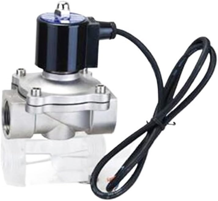 Stainless Steel 1 Inch DC 12v 24v Solenoid Valve Normally Closed 1Pcs(240V AC)