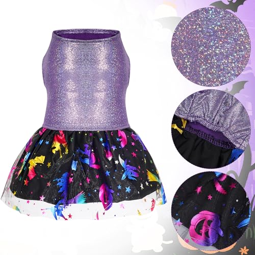 Disfraz Halloween para Perro Vestido Bruja Talla M miniatura 2