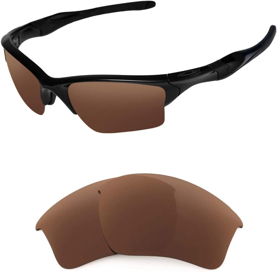 Replacement Lenses fit for Oakley Half jacket 2.0 XL Sunglasses Polarized Lense,Easy To Install | Fit Perfectly