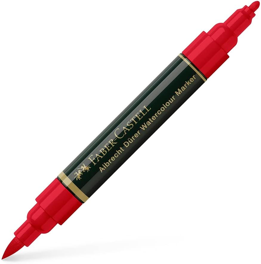 Faber-Castell Albrecht Durer Watercolor Markers - Wallet of 20, Watercolor Dual Tip Markers
