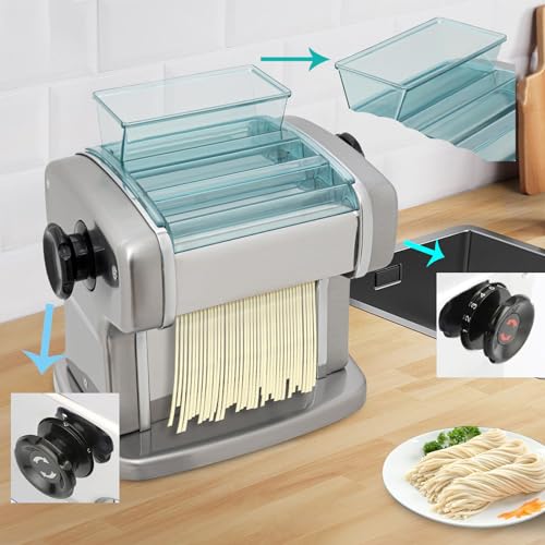 Machine à pâtes électrique LNNLOO pour pétrir et couper facilement sans effort et sans bruit - 3