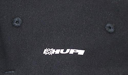 Boné Hupi Sunday 5 Panel Preto, Cor: Preto