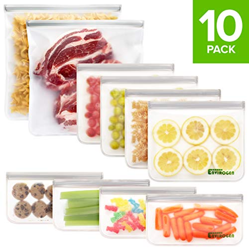 Envirogen 10 Pack FDA Grade Reusable Storage Bags